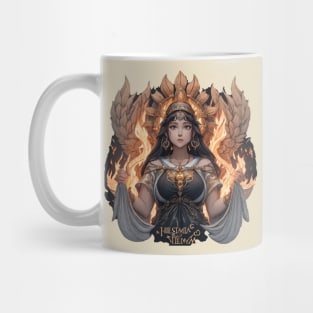 god, hestia, hermes, goddess, zeus, hades, poseidon, apollo, athena, hera, aphrodite, demeter, hercules, olympian, mythology, gods, greek mythology, greek gods, ancient, olympus Mug